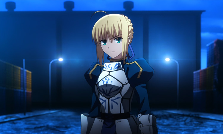 Saber in Fate/stay night anime