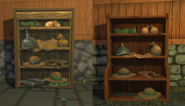 Hand-painted Model Replacements Daggerfall Unity mod