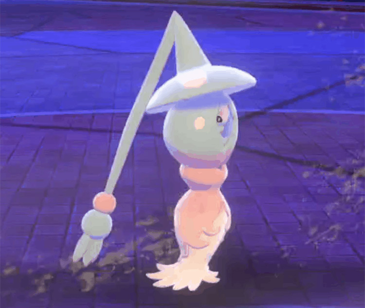 Hatterene in Pokémon screenshot