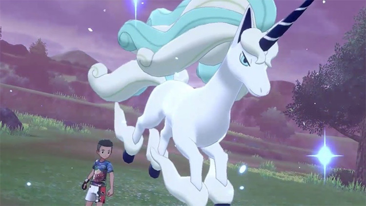 Galarian Rapidash Pokémon screenshot