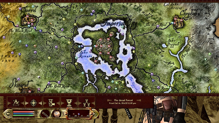 Elven Map Redux Oblivion mod