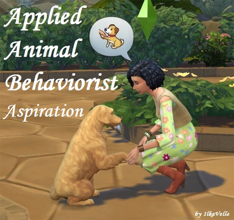 Applied Animal Behaviorist Sims4 aspiration mod