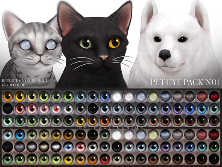 Sims4 Pet Eye Pack