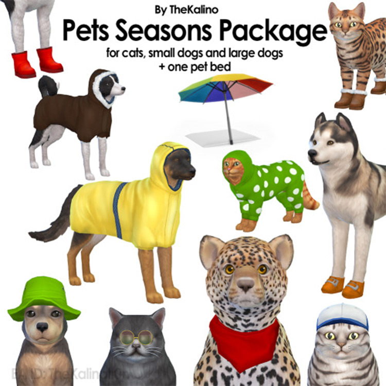 Pets Seasons Package Sims4