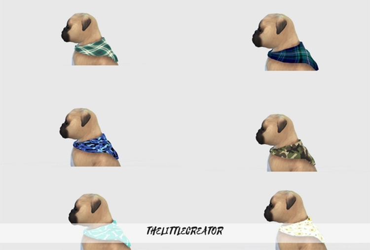 Small Dog Collars mod