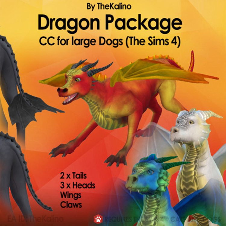Dragon Package Sims4 mod
