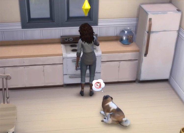 Sims4 Less Pet Barfing