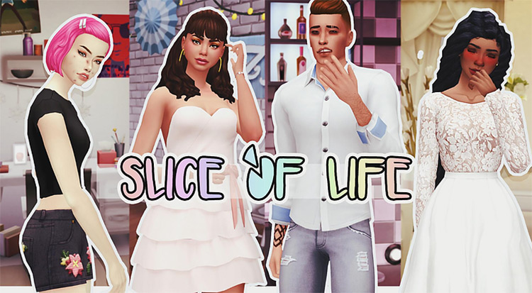 Slice of Life Sims4 mod