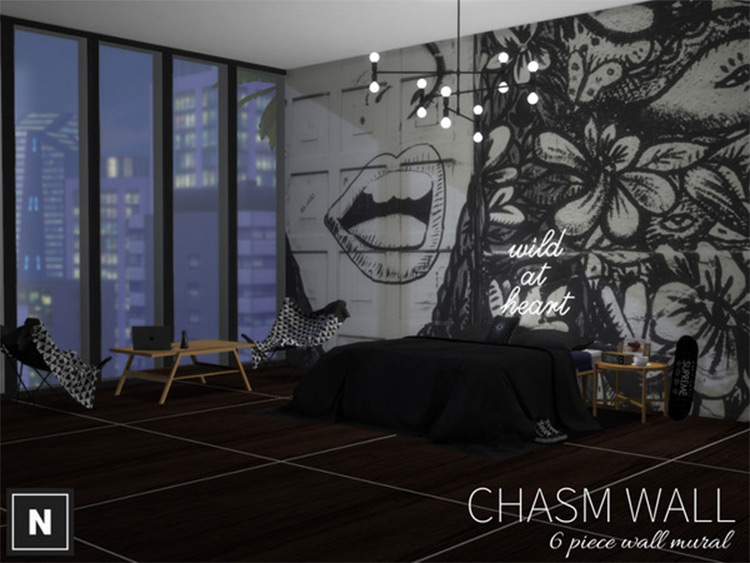 Chasm Wall Sims4