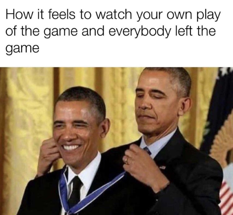 Obama nobel himself watching everyone play crossover Overwatch