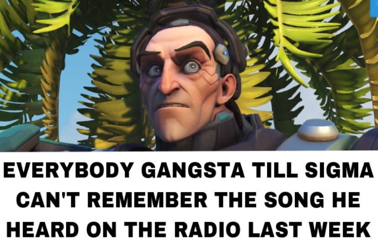 Everybodys gangsta till Sigma cant remember the song on radio