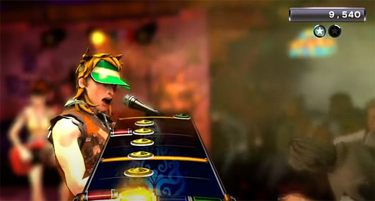 Rock Band 3 singer screenshot