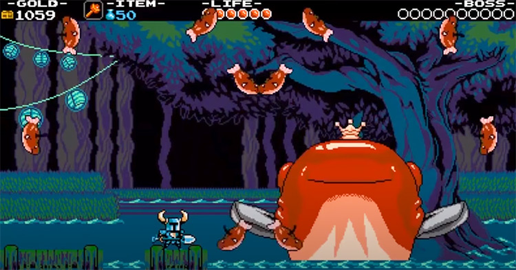 Shovel Knight gameplay on PS3