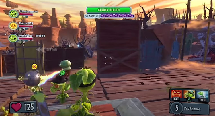 Plants vs. Zombies: Garden Warfare PS3 screenshot