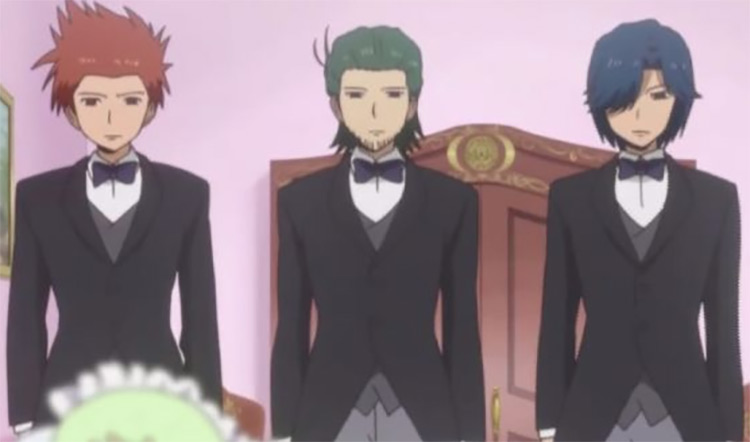 Nagase, Asano and Toyogawa in Daily Life of High School Boys anime