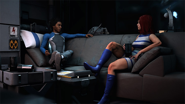 Ryder’s Wardrobe Overhaul mod for ME Andromeda