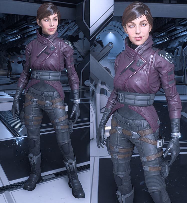 Peebee’s Outfit – Casual and Armor Swaps for Ryder mod