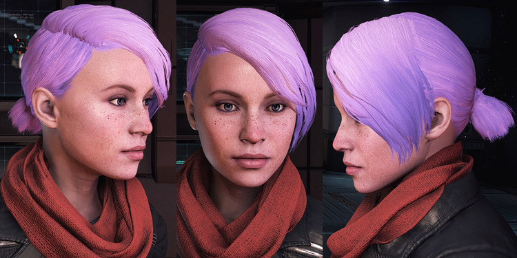 Armor and Hair Replacer ME Andromeda mod