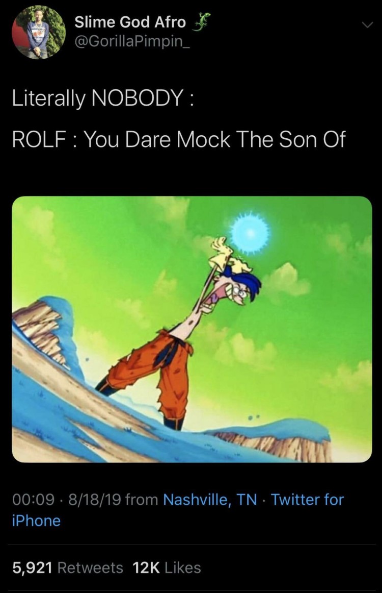 Rolf mocks the son of a shepard