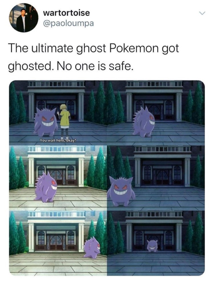 Ultimate ghost Pokemon got ghosted