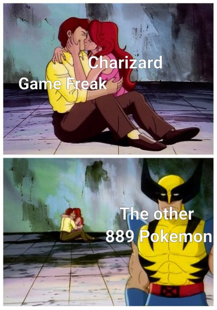 Charizard and GameFreak in love