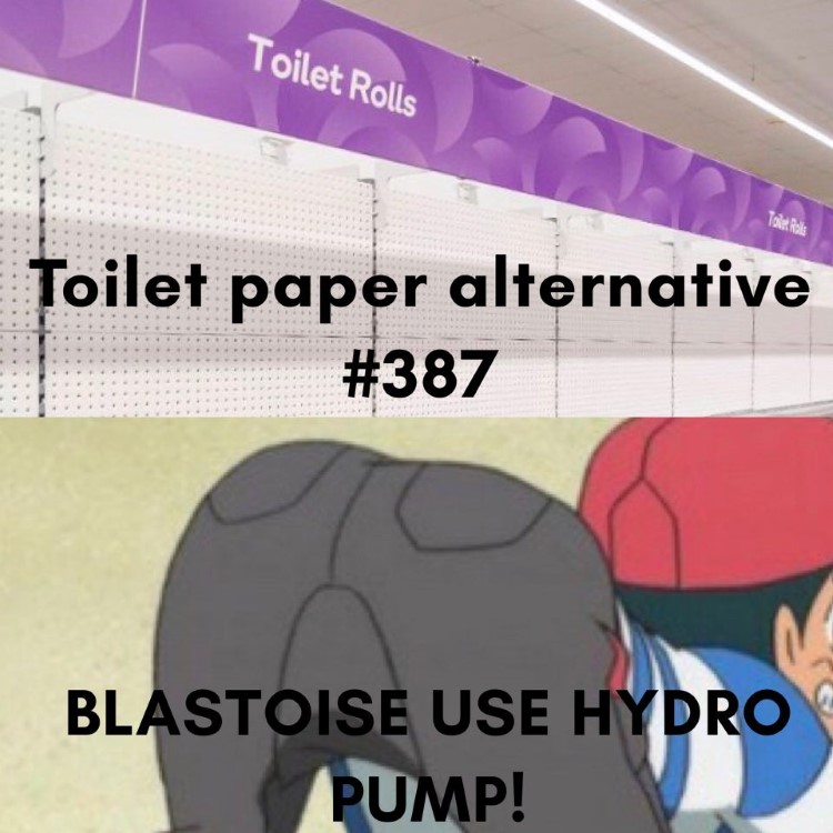 Blastoise uses Hydro Pump meme