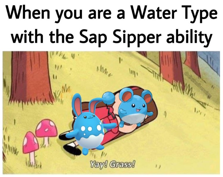 Water Type Sap Sipper, yay grass!!