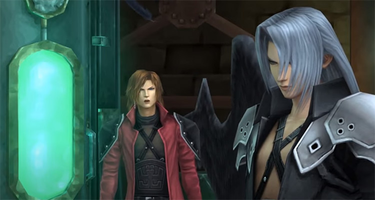 Crisis Core FF7 PSP gameplay
