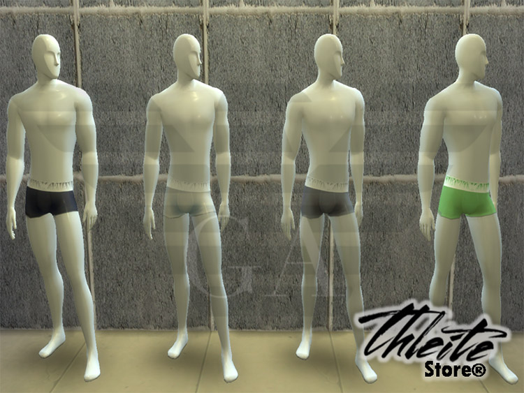 Emporio Armani Underwear CC for The Sims 4
