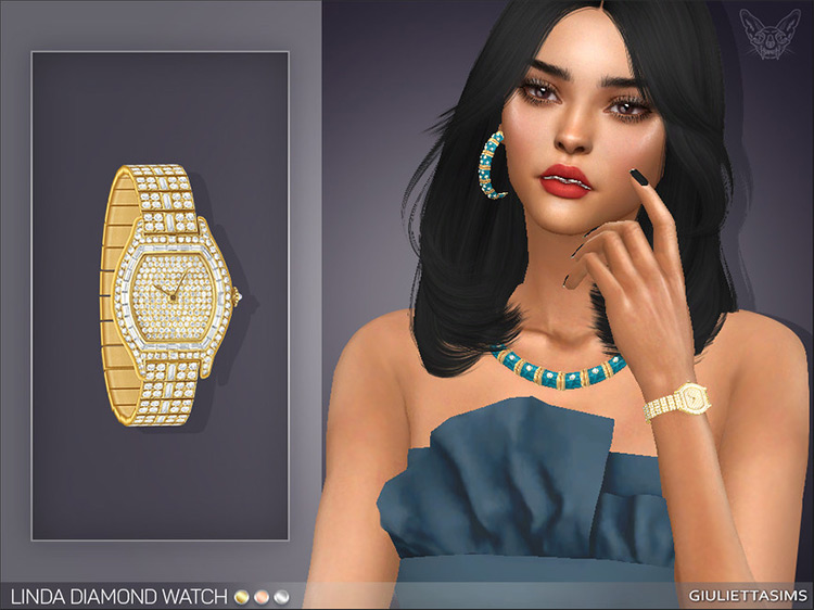 Linda Diamond Watch / Sims 4 CC