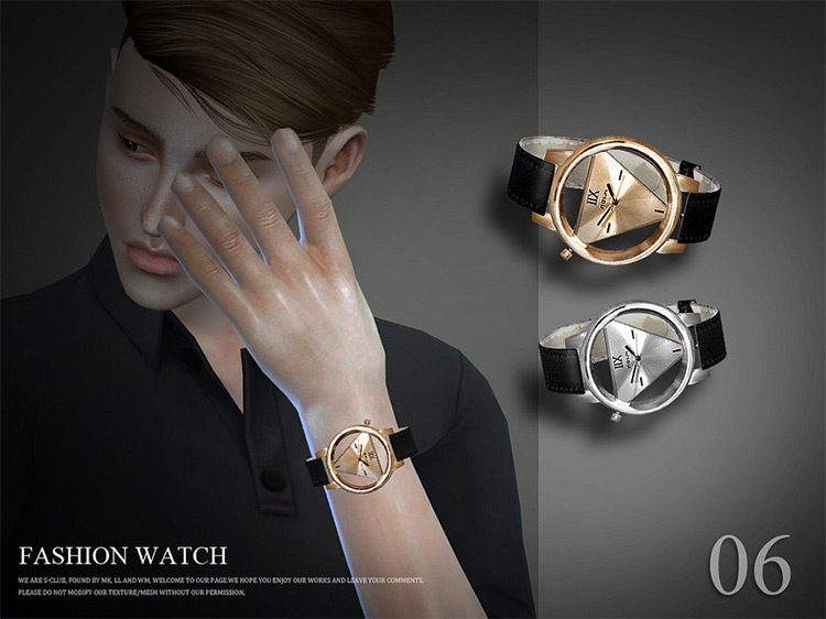 IIX Watch Custom Content for The Sims 4
