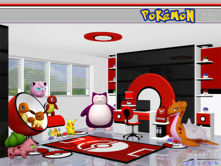 Pokémon Kids Study Room CC / TS4