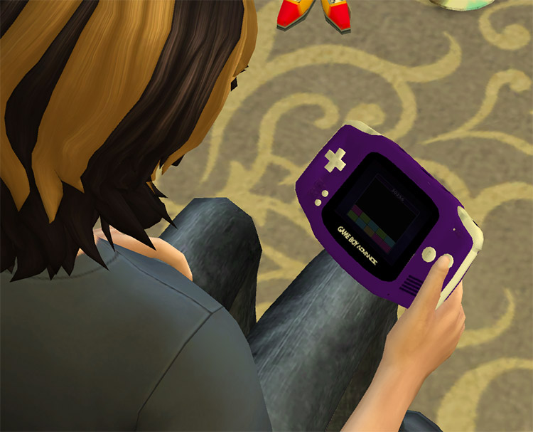 Usable Nintendo GBA for The Sims 4