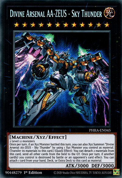 Divine Arsenal AA Zeus – Sky Thunder Yu-Gi-Oh Card
