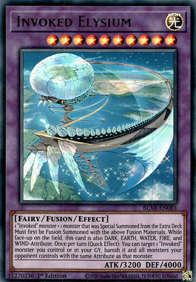 Invoked Elysium Yu-Gi-Oh Card
