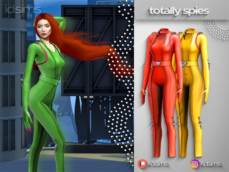 Totally Spies CC for The Sims 4