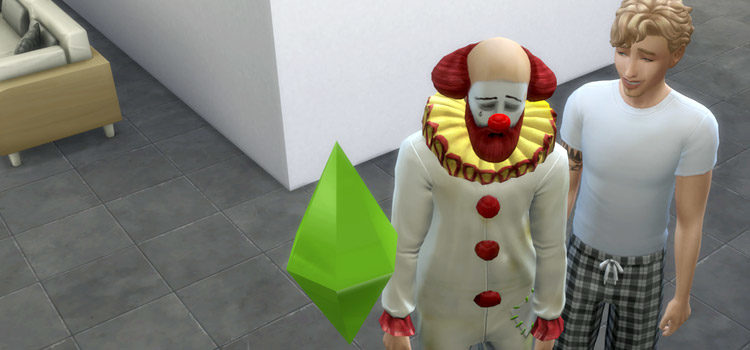 Tragic Clown Spawn in The Sims 4