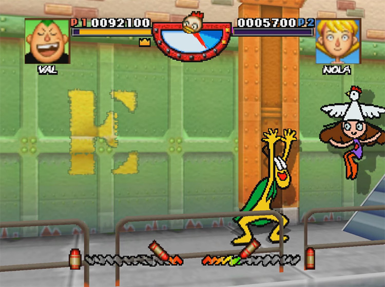 Rakugakids N64 game screenshot