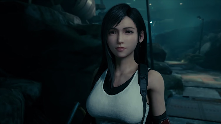 Tifa Lockhart in Final Fantasy 7 Remake