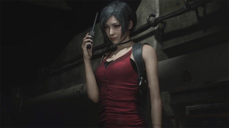 Ada Wong Resident Evil 2 Remake game screenshot