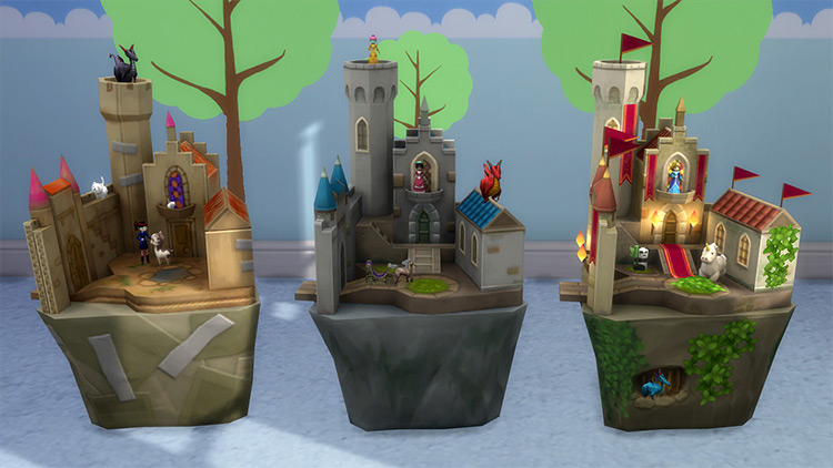 Castle Playsets for The Sims 4