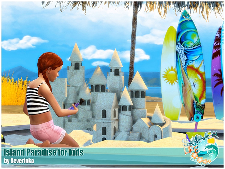 Island Paradise For Kids / TS4 CC