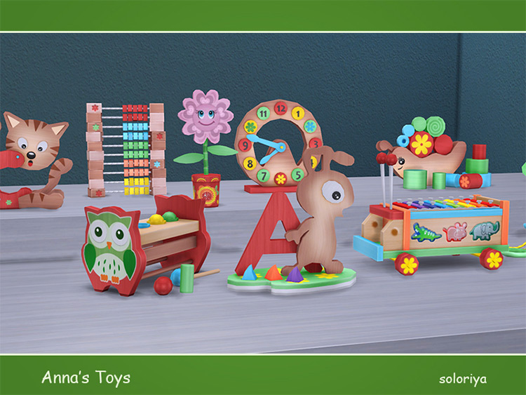 Anna’s Toys Pack / Sims 4 CC