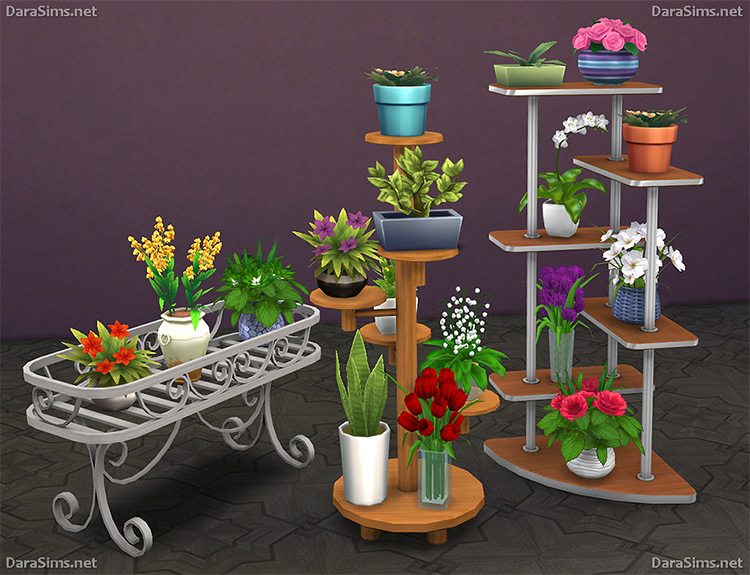 Flower Stands for The Sims 4