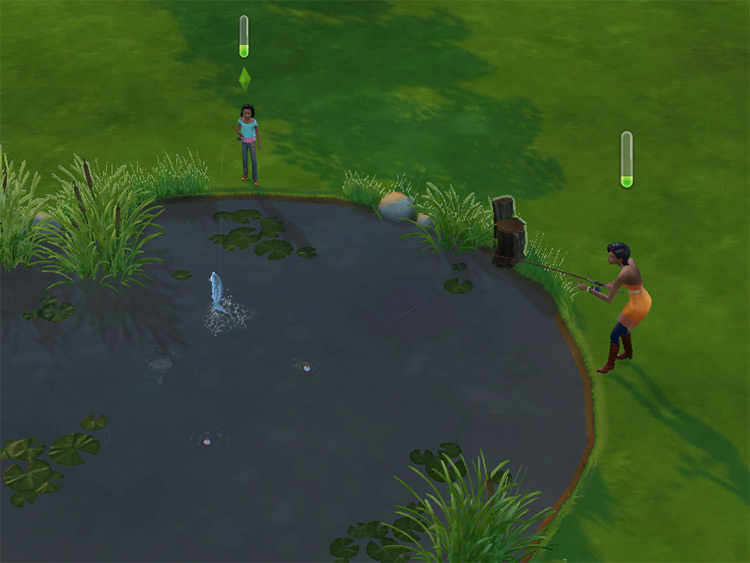Buyable Ponds / Sims 4 CC