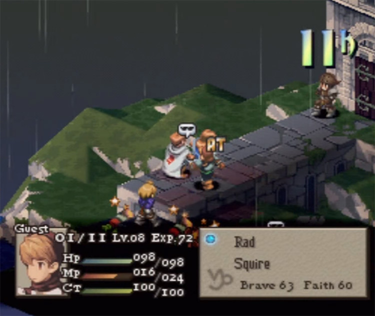 Final Fantasy Tactics game screenshot