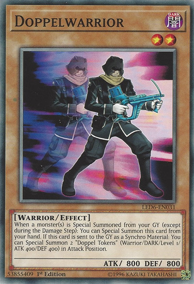 Doppelwarrior YGO Card