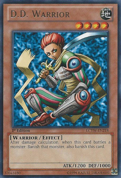 D.D. Warrior YGO Card