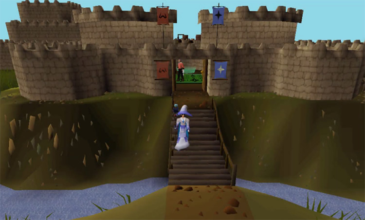 Castle Wars Minigame Exterior Castle Screenshot / OSRS