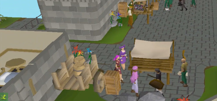 Players in city in Twisted League / OSRS